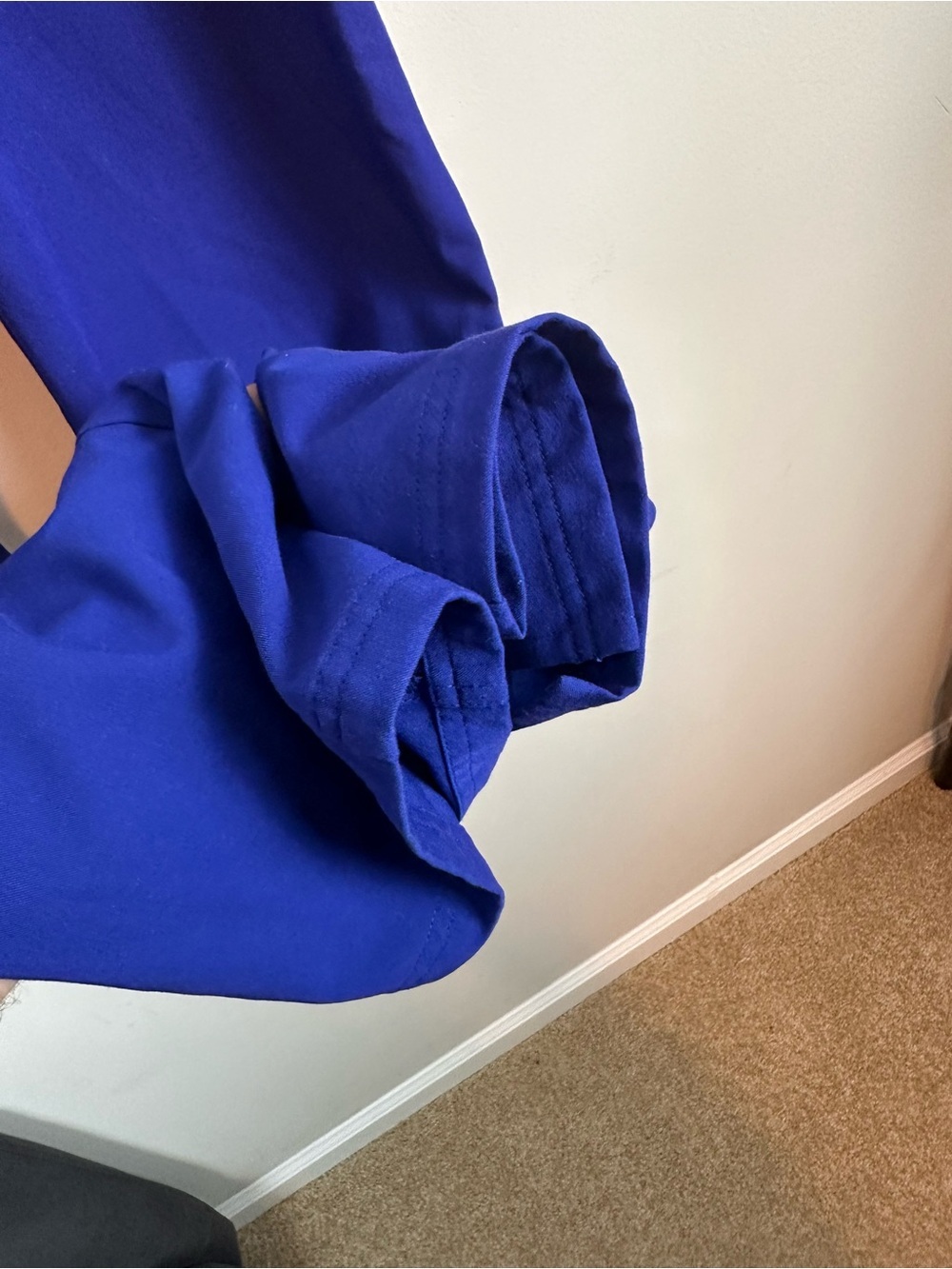 FIGS Kade Cargo Scrub Pants M Tall Royal Blue Straight Leg T21004T - Picture 6 of 11